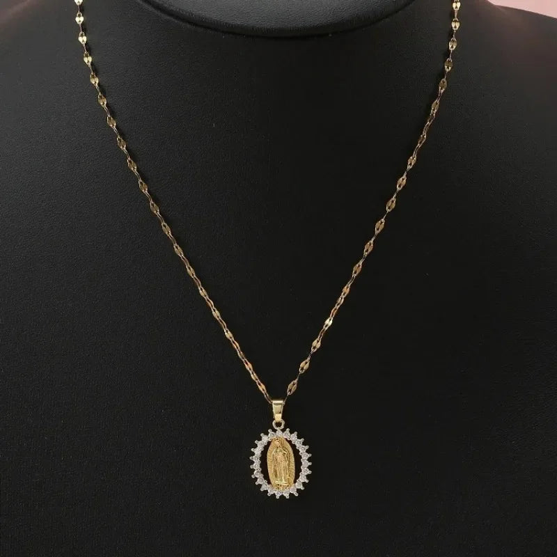 Collar de Zirconia, Virgen de Guadalupe