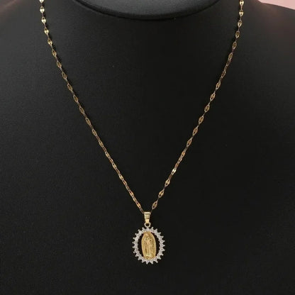 Collar de Zirconia, Virgen de Guadalupe