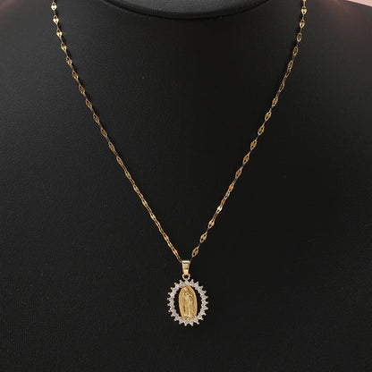 Collar de Zirconia, Virgen de Guadalupe